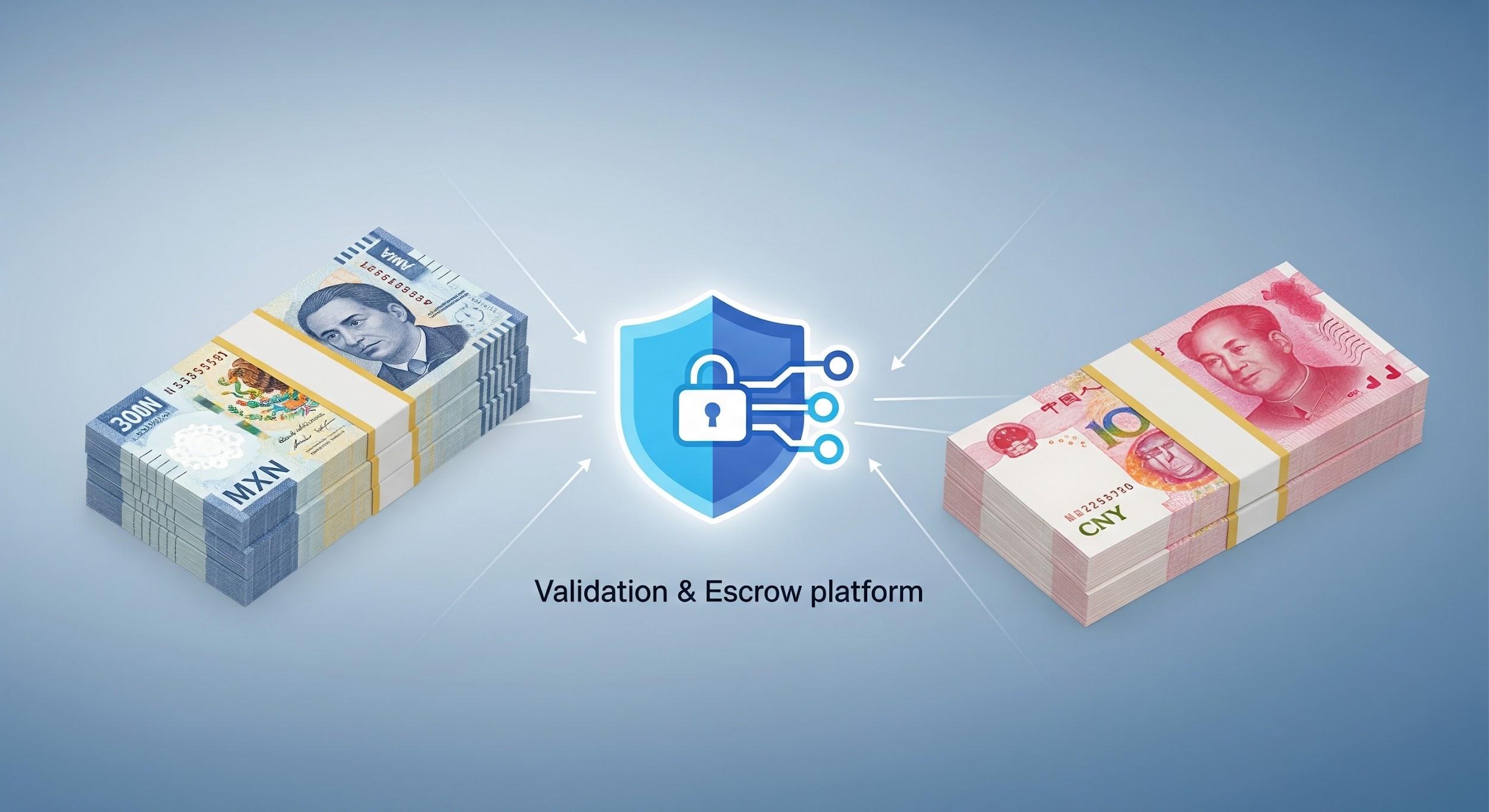 Plataforma de validación y escrow